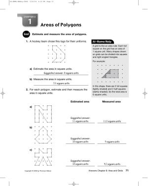 Areas of Polygons