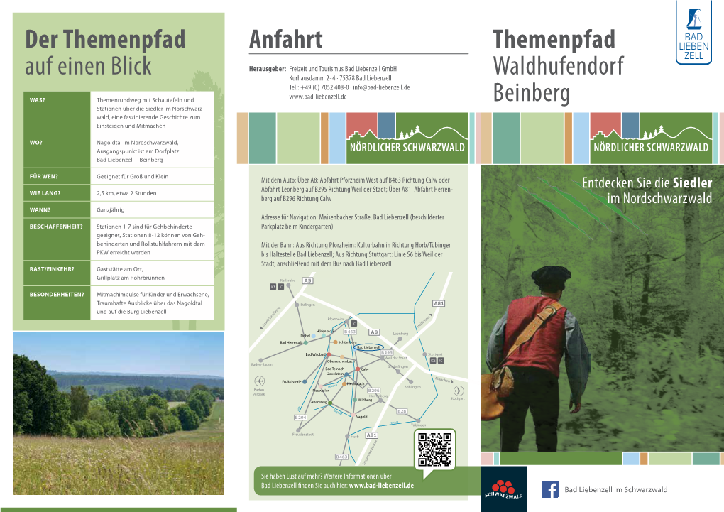 Themenpfad Waldhufendorf Beinberg Anfahrt