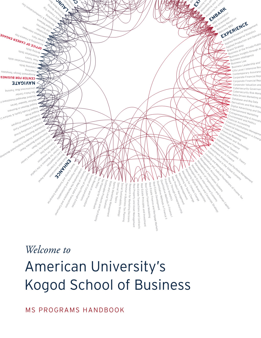 Kogod School of Business Master's Program Welcome Booklet