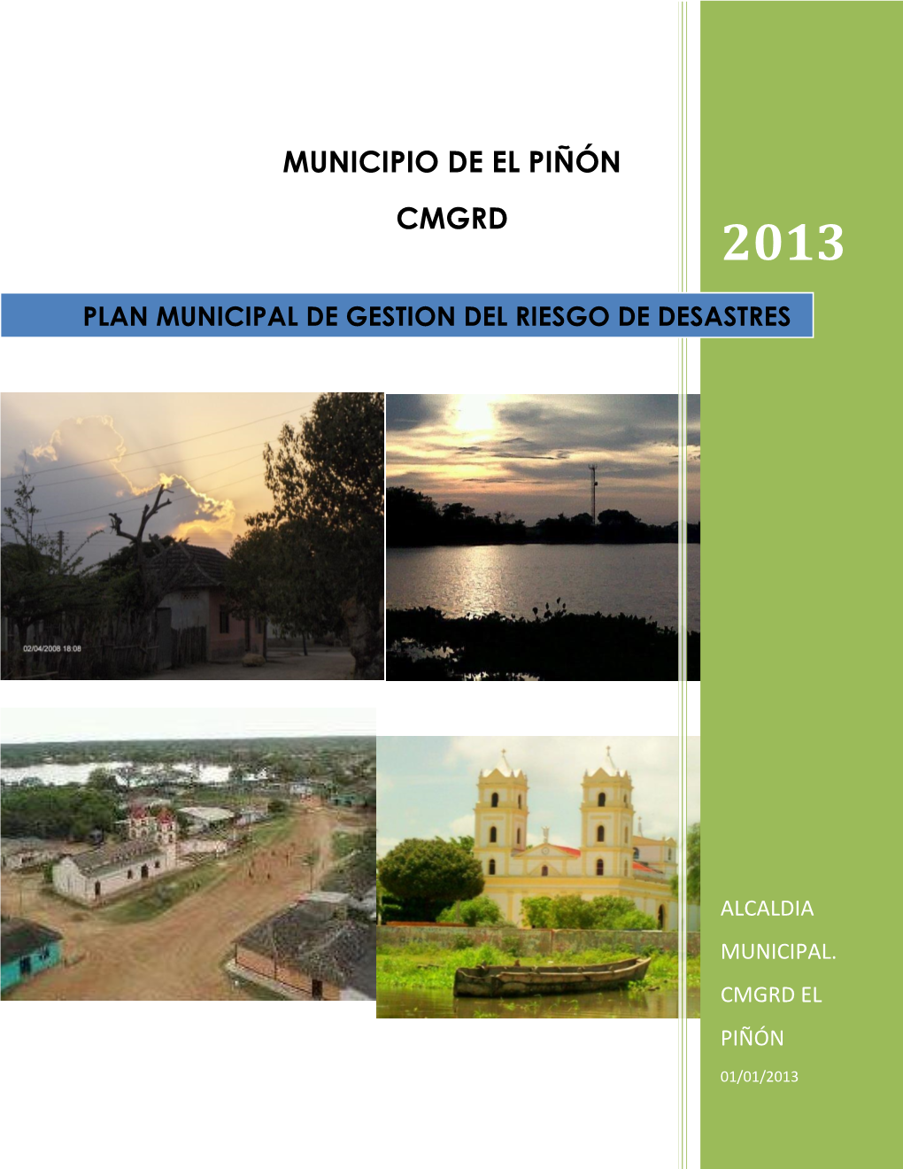 Plan Municipal De Gestion Del Riesgo De Desastres