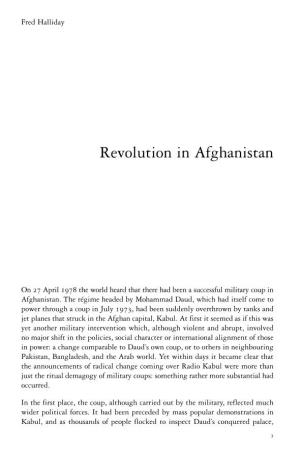 Revolution in Afghanistan