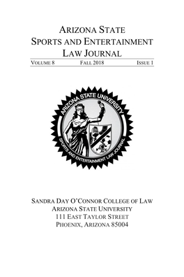 Sandra Day O'connor College of Law Arizona State University