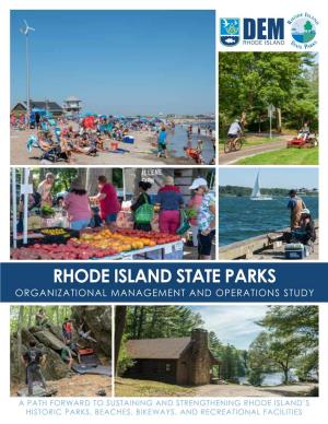 Rhode Island State Parks Organizational Management and Operations Study