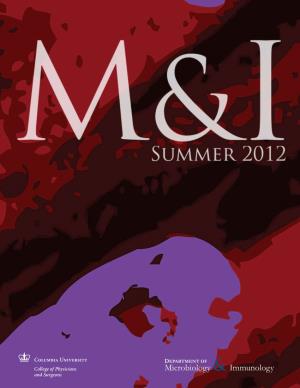 2012 Edition of M&I, the Newsletter for the Department of Microbiology & Immunology