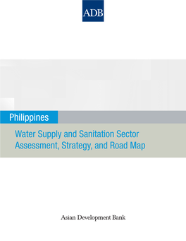 Water Supply and Sanitation Sector Assessment, Strategy, and Road Map