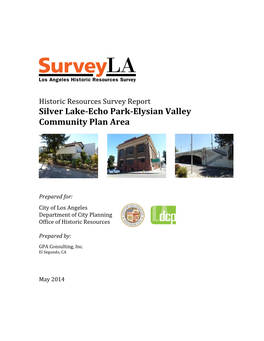 Silver Lake-Echo Park-Elysian Valley Community Plan Area
