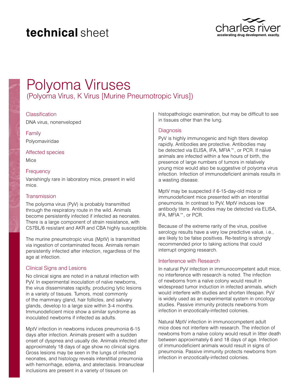 Polyoma Viruses (Polyoma Virus, K Virus [Murine Pneumotropic Virus])