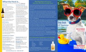 Dog Days of Summer This Month We Are Featuring a Supplement Called Vitamin Ae