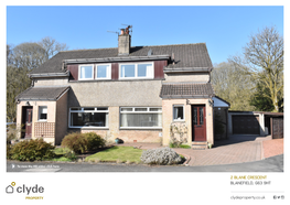 2 Blane Crescent Blanefield, G63 9HT Clydeproperty.Co.Uk