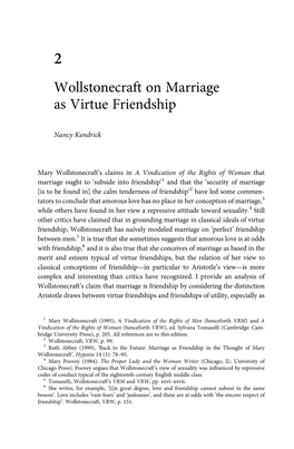 The Social and Political Philosophy of Mary Wollstonecraft