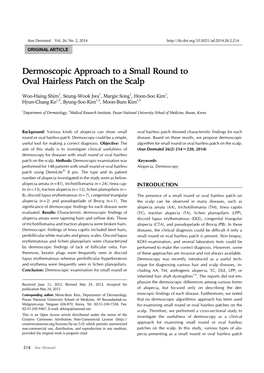 Dermoscopic Approach to a Small Round to Oval Hairless Patch on the Scalp