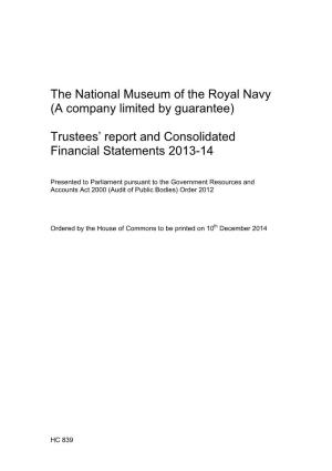 National Museum of the Royal Navy Accounts