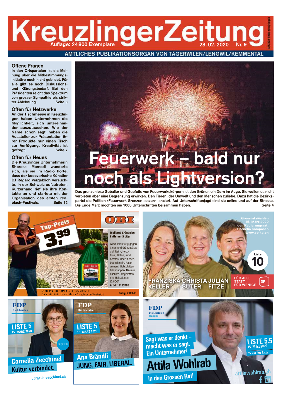 Feuerwerk – Bald Nur Noch Als Lightversion?