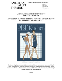 ABT Kitchen Digital Cookbook