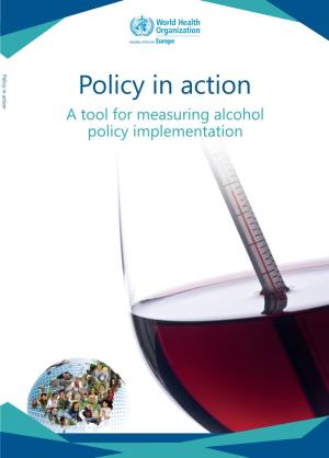 A Tool for Measuring Alcohol Policy Implementation