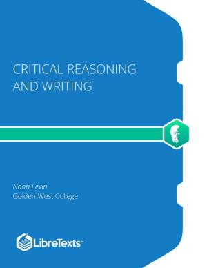 Critical Reasoning and Writing