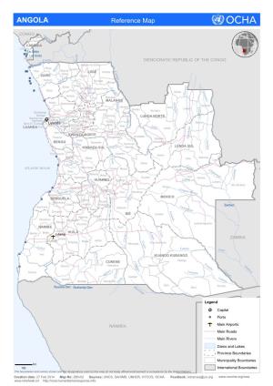 ANGOLA Reference Map