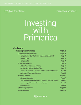 Investing with Primerica