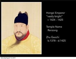 Ming Dynasty Part2