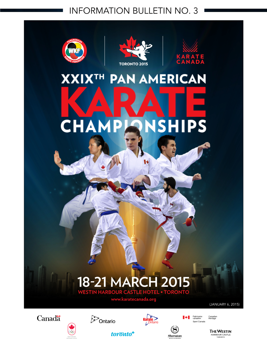 Pan American Karate Championships Toronto 2015