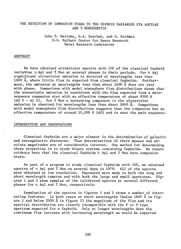 The Detection of Companion Stars to the Cepheid Variables Eta Aquilae and T Monocerotis