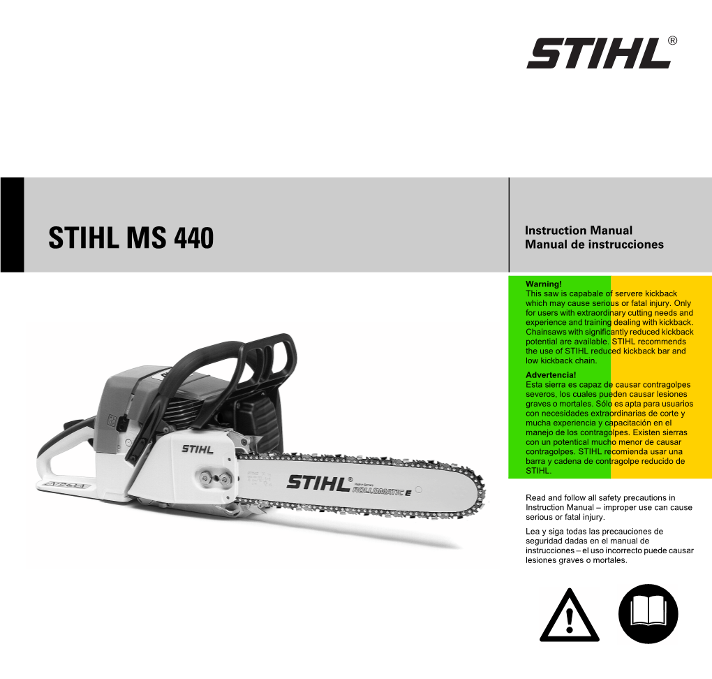 STIHL MS 440 Manual De Instrucciones