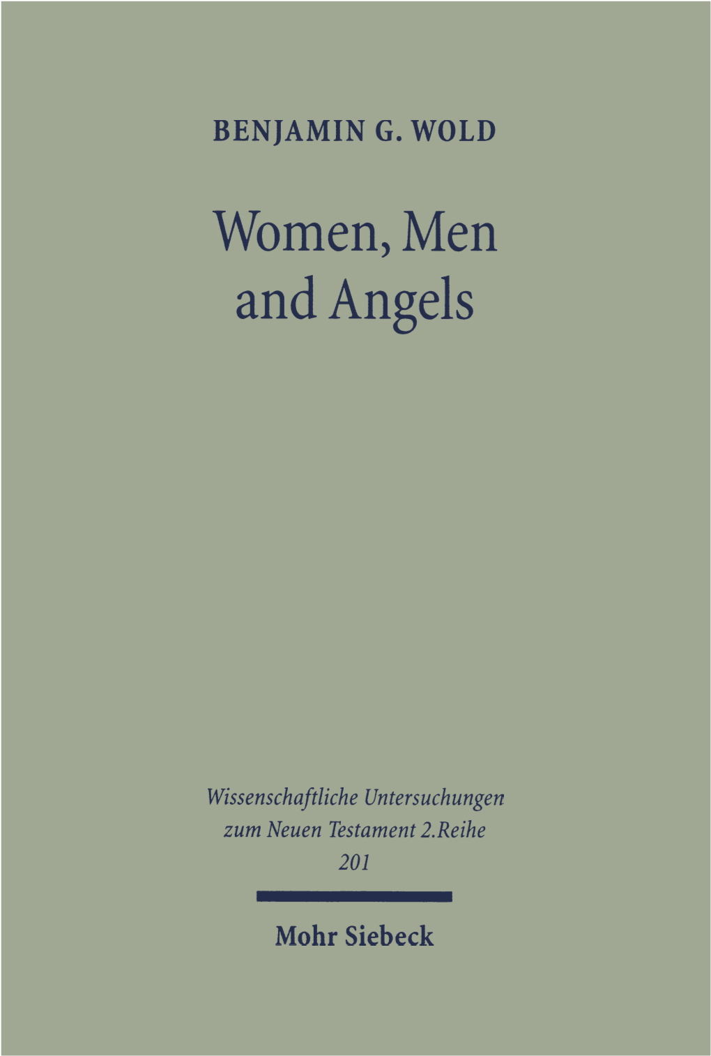Women, Men, and Angels. the Qumran Wisdom Document