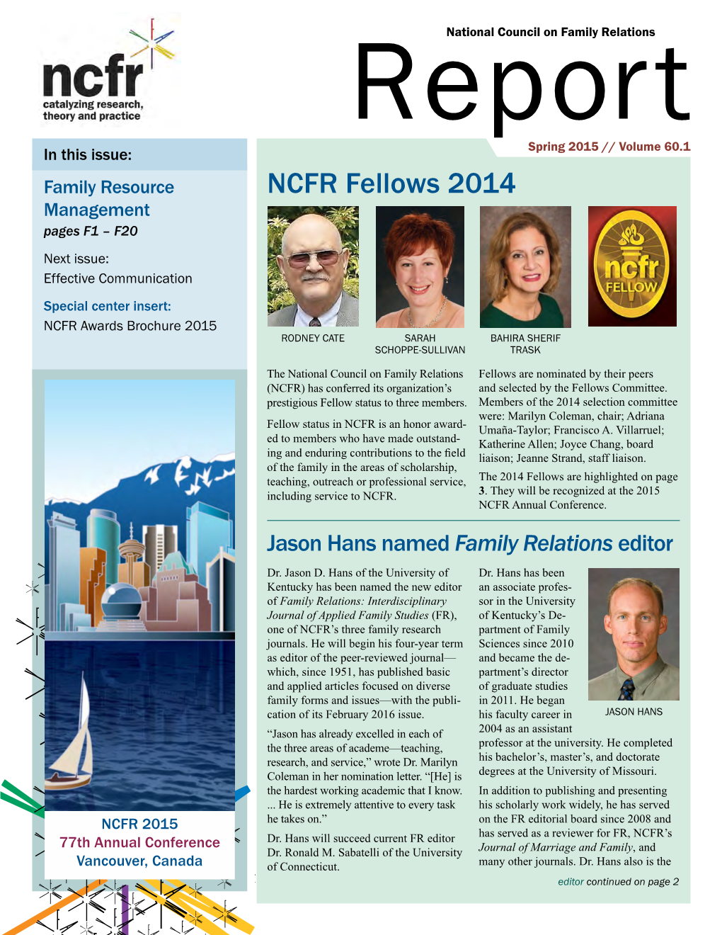 2015 Spring Report News