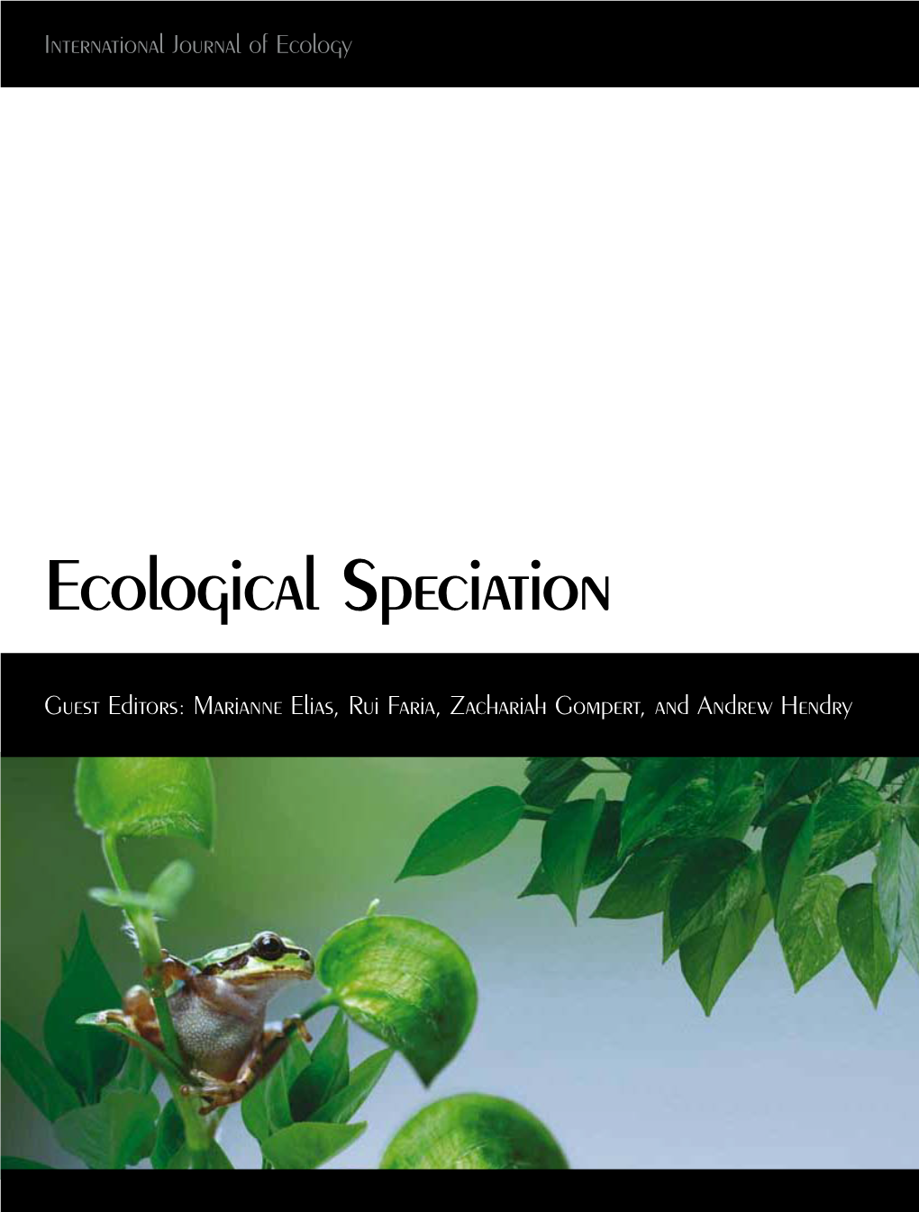 Ecological Speciation