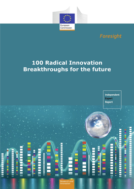 100 Radical Innovation Breakthroughs for the Future Foresight