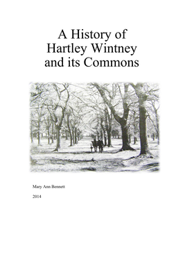 A History of Hartley Wintney and Its Commons