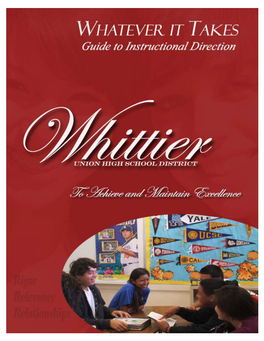 WUHSD Instructional Guide