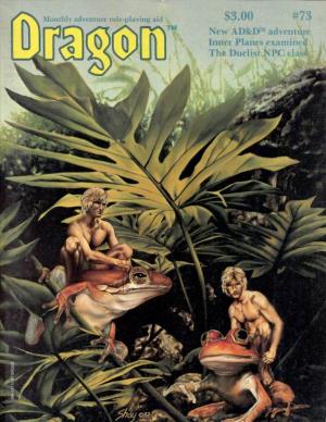 DRAGON Magazine (ISSN 0279-6848) Is Pub- Lished Monthly for a Subscription Price of $24 Per DonT, You WonT Hesitate to Let Us Know