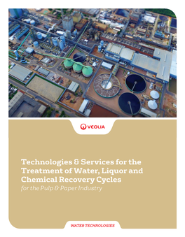 Technologies & Services for the Treatment of Water, Liquor And