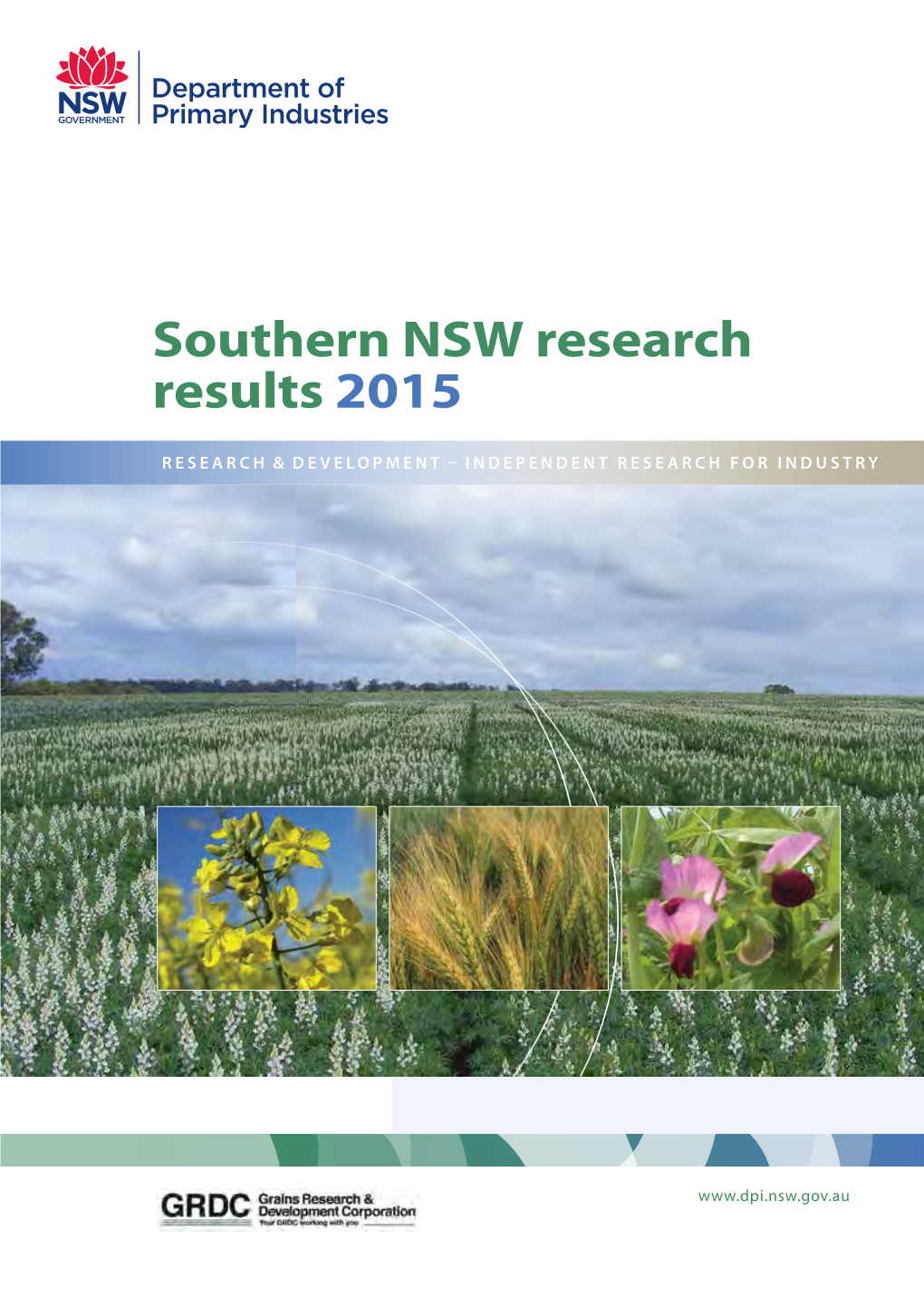 Southern NSW Research Results 2015