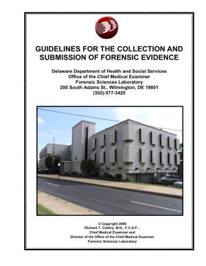Submission of Evidence Guidelines-101508-Print