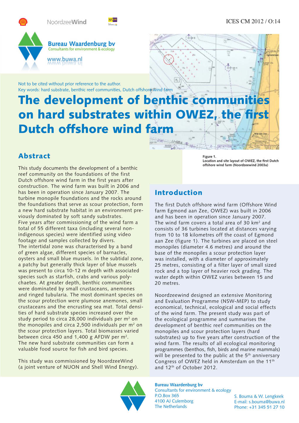 The Development of Benthic Communities on Hard Substrates Within OWEZ, the First Dutch Offshore Wind Farm