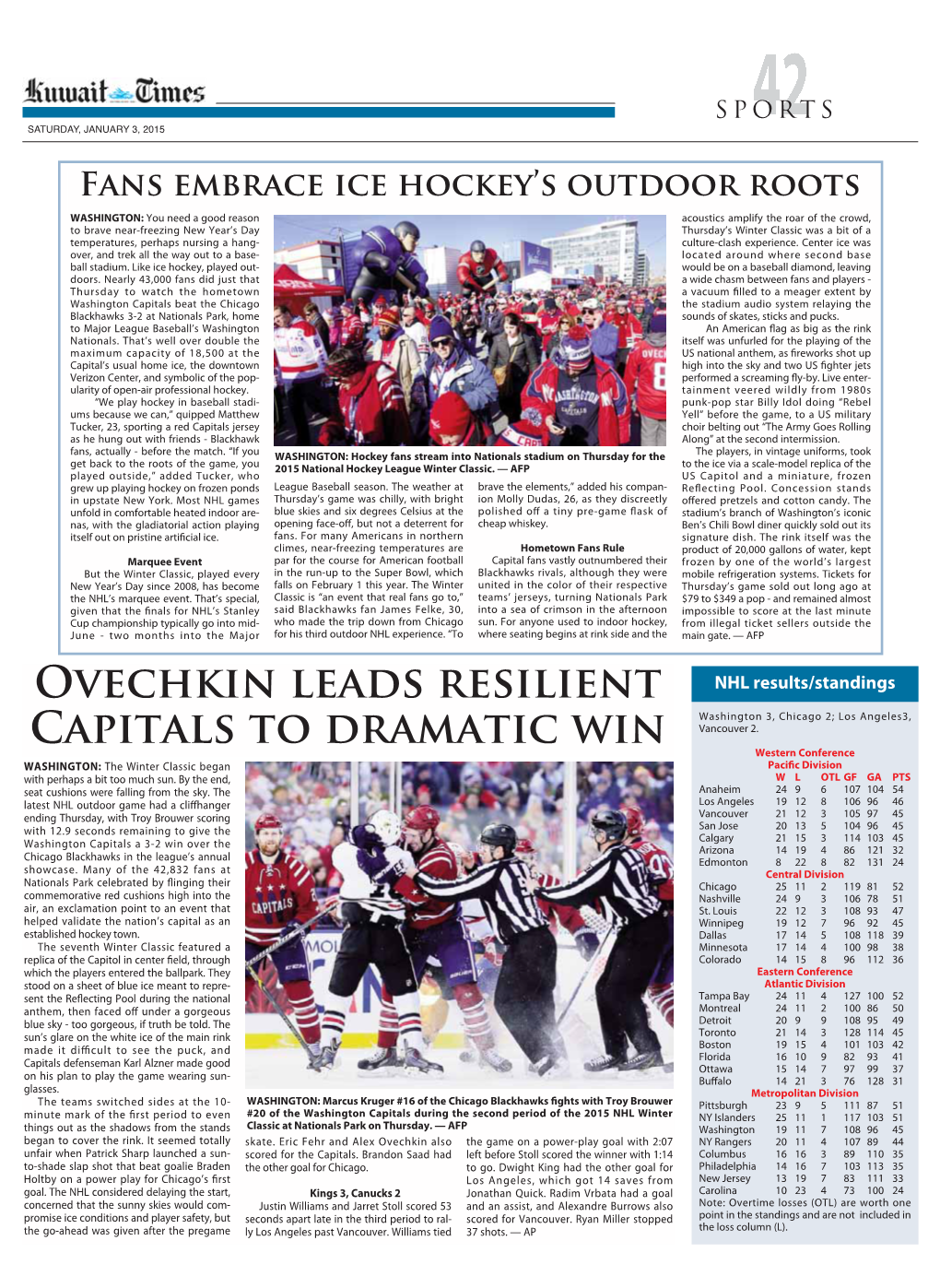 Ovechkin Leads Resilient Capitals to Dramatic