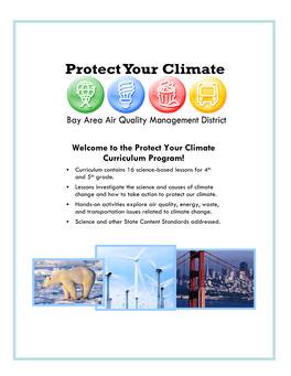 Welcome to the Protect Your Climate Curriculum Program!