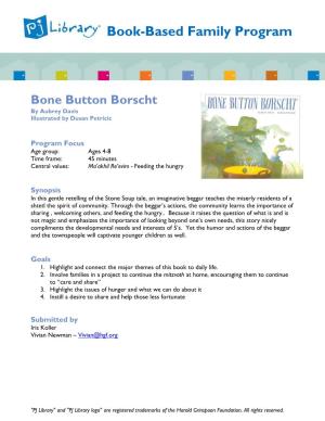 Bone Button Borscht by Aubrey Davis Illustrated by Dusan Petricic