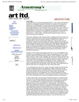 Art Ltd | West Coast Art+Design