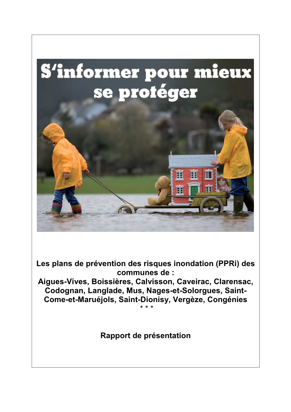 Les Plans De Prévention Des Risques Inondation (Ppri) - DocsLib