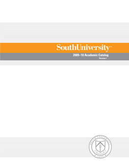 2009–10 Academic Catalog