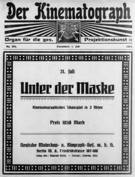 Der Kinematograph (July 1914)