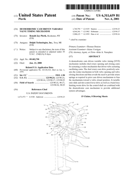 (12) United States Patent (10) Patent No.: US 6,311,659 B1 Pierik (45) Date of Patent: Nov