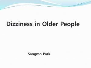Dizziness in Older People