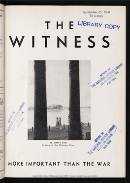 1941 the Witness, Vol. 25, No. 24