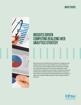 Insights Driven Computing Realizing Web Analytics Strategy