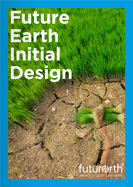Future Earth Initial Design