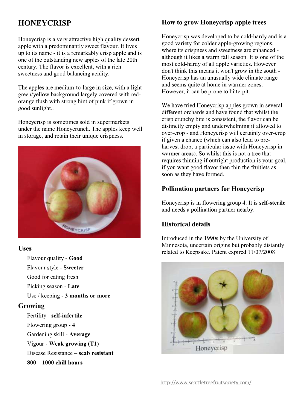 HONEYCRISP How to Grow Honeycrisp Apple Trees DocsLib